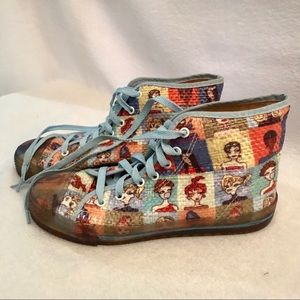 High Top Sneakers Made in Italy